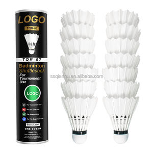 Sense Bonne Qualité Durable Plume De Canard Niveau 3 Boucle Lourde Navette Oiseaux Bon Tournoi Badminton 78 77 76 Vitesse Balle - Product Image 1