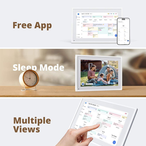 Calendario Digital de 10.1/15.6/21.5/32 Pulgadas con Sincronización con /<span class=keywords><strong>Yahoo</strong></span>/Outlook, Soporte ISO de 12 Meses, Habilitado para WIFI, Material ABS - Product Image 3