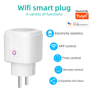 Enchufe Inteligente Tuya, Control por Voz con Alexa y <span class=keywords><strong>Google</strong></span> Home, Medidor de Energía Inteligente, Interruptor de Temporización, 16A 3680W, Zigbee, Enchufe Europeo - Product Image 2