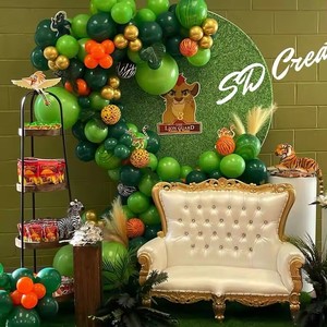 <span class=keywords><strong>Fondo</strong></span> de tela personalizado de 6 pies, decoración de fiesta con cilindro de plinto de postre, tema de <span class=keywords><strong>circo</strong></span>, cubierta de soporte de <span class=keywords><strong>fondo</strong></span> de círculo redondo de 2m - Product Image 4