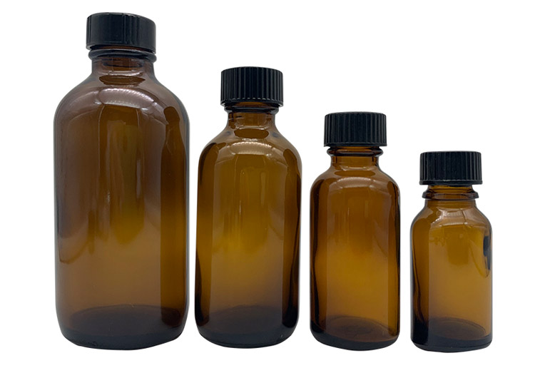 Recyclable 20ml 30ml Amber Glass Bottle With Dropper OEM ODM