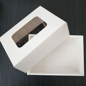 Hộp Bao Bì Cửa Sổ Trong Suốt Món Quà Nhỏ Hộp Giấy Với Rõ Ràng PVC Cửa Sổ Bao Bì Hộp Giấy - Product Image 4