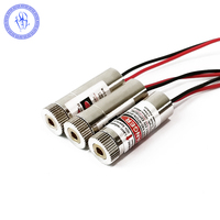 Module Laser, focalisable 650nm 1mw 5mw 10mw 3-5v, croix rouge, mise au point réglable