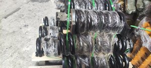 <span class=keywords><strong>PC200</strong></span>ของเครื่องขุดสปริงขดสปริงหดตัวรางแรงตึงสูงสปริงขดสปริงชุดปรับความตึงโซ่ - Product Image 4