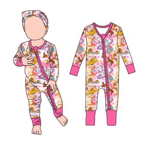 Uzun Kollu Bebek Çocuk Uyku Tulumu Fermuarlı Bambu Bebek Pijamaları Özel Bebek Uyku Tulumları Bebek Bambu Fermuarlı Çocuk Pijamaları Fermuarlı - Product Image 1