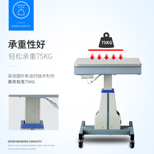 Table de travail électrique 3ADT avec tiroir, hauteur 92 cm, 40x48 cm, pour examen de l'acuité visuelle - Product Image 5