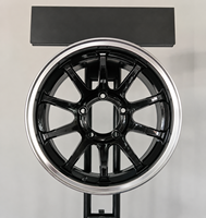 Rines de Aleación Personalizados OEM ODM de 16-24 Pulgadas con Acabado Brillante, Ruedas Forjadas con Cualquier PCD ET, Diseño Personalizado para SUV Todoterreno