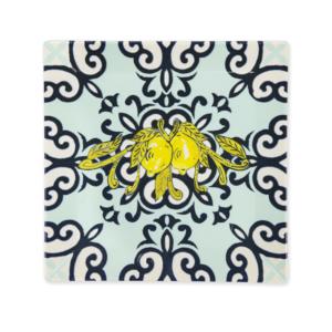 Assiettes à dîner en céramique Excelsa Amalfi 24x2.5x24 cm multicolores, lot de 6 - Product Image 1