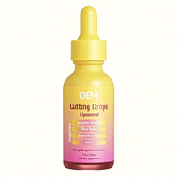 Gouttes liposomales OEM sous marque privée 30ml Complexe détoxifiant à base de plantes Mangue et fruit du dragon pour le soutien digestif et lymphatique 30 portions