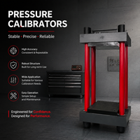 Système de calibrage de vérin hydraulique haute précision 5000N, transducteur de force de charge standard de laboratoire avec cadre de réaction, dispositif 220V