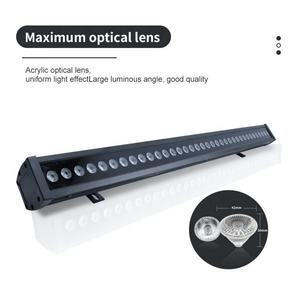 Lámpara de Pared Impermeable de un Solo Color, 36 LED RGB de 3W, Luz Lineal para Pared - Product Image 5