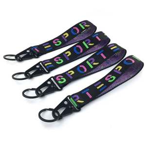 Wholesale Wristlet Strap Lanyard <b>Key</b> <b>Chain</b> Holder Lanyard Cool Short Lanyard for Car <b>Keys</b> - Product Image 1