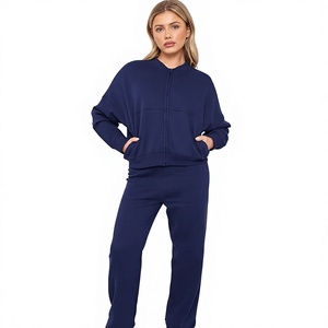 Hooded Maternity Track <b>Suit</b> Set 2 in 1 <b>Women</b> Windproof Breathable Fleece Polyester/Cotton 2 <b>Piece</b> Custom Packing Adults - Product Image 1