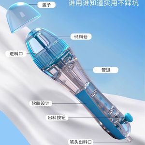 Kit de bricolaje para jóvenes con bolígrafo automático de puntos azul y rosa para estimular el cerebro, juguete de rompecabezas 3D - Product Image 4