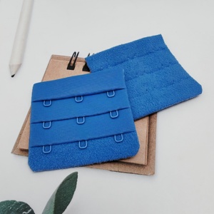 Cierres de Gancho y Ojo para Ropa 3x3 de Alta Calidad, Cinta de Nylon para Extensión de Sujetador, Accesorios para Confección de Lencería, Gancho Trasero - Product Image 5