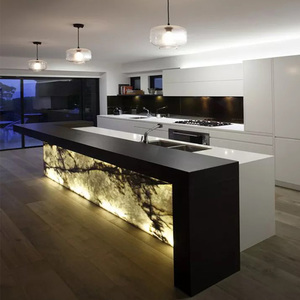 Bán Vật Liệu Bề Mặt Rắn Làm Theo Yêu Cầu LED Thiết Kế Quầy <span class=keywords><strong>Bar</strong></span> Mini Gia Dụng Hiện Đại Nhỏ - Product Image 4