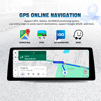 Écran QLED ultra-fin de 12,3 pouces 2400x900 Android 14 pour BMW X5 E70 X6 E71 avec CarPlay sans fil et Android Auto, conserve l'amplificateur d'origine
