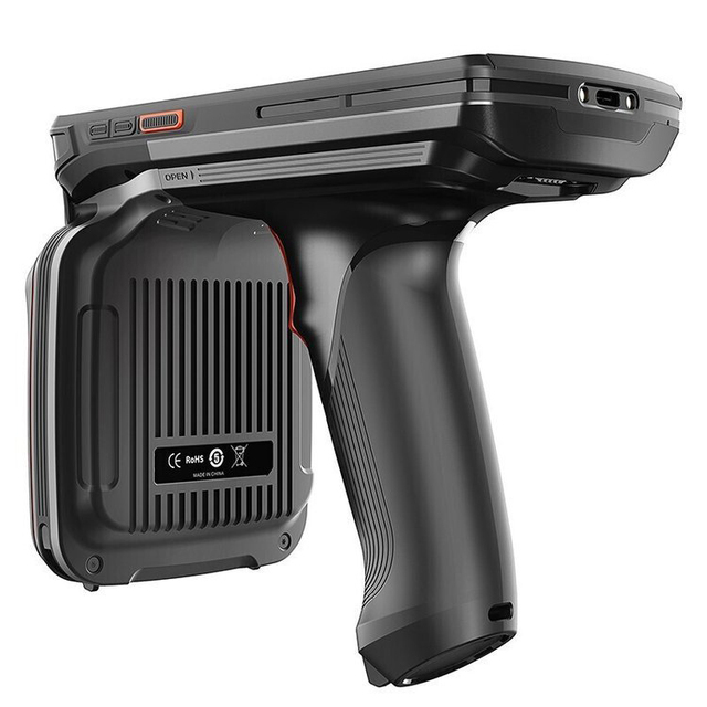 Rugged Android 11 9000mAh Battery RFID UHF PDA 4G+64G 20m Long Distance UHF RFID Smart Handheld Terminal Reader with 2D Scanner