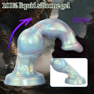 Dildo Nœud de Monstre Fantaisie Dragon avec Ventouse Puissante, Dildo Nœud Canin pour Stimulation du Point G et Jouet Sexuel Anal pour Femmes, Hommes et Gays - Product Image 5