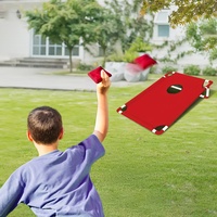 Juego de Cornhole con 12 Bolsas de Arena y Tableros, Juego Portátil para Patio, Playa y Jardín, Caja de Regalo Perfecta para Niños y Adultos