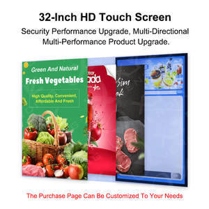 Xyz Tùy Chỉnh Màn Hình Cảm Ứng Tự Hai Tủ Lớn Lạnh Tươi Salad Rau Trứng Bánh Sandwich Máy Bán Hàng Tự Động Cho Thực Phẩm - Product Image 6