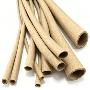 Tubo de Papel Kraft de Pulpa de Madera Marrón, Tubo de Aislamiento de Papel Crepé, Material de Aislamiento Eléctrico, Tubo de Papel Crepé para Transformadores - Product Image 2