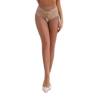 Lingerie de alta qualidade, meias de corpo sexy para mulheres, meias de coxa