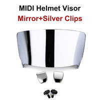 Visières de présentation en acrylique pour casques MIDI, visière de football pour collection