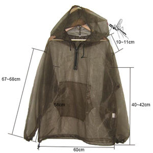 Giacca antizanzare senza sede, Super leggera, taglia unica per tutti, cappuccio integrale, protezione UV 11E-MJ001 (B07) - Product Image 2