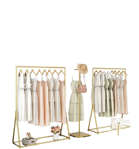 Rak Pajangan Baju Harga Terjangkau, Rak Pajangan Logam untuk Ritel, Rak Pajangan Baju Pengantin, Jas, dan Mantel yang Dapat Dilepas untuk Pajangan Pakaian - Product Image 1