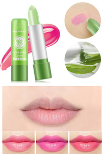 Kiss Beauty - Lápiz Labial de Larga Duración con Gel de Aloe Vera, Bálsamo Labial, Cosmético al por Mayor, Marca Privada, Lápiz Labial Mágico que Cambia de Color - Product Image 4
