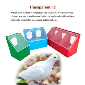 Distributeur de nourriture pour oiseaux en plastique, résistant à la pluie, vente directe d'usine QA, mangeoire pour oiseaux, mangeoire pour pigeons, mangeoire pour perroquets - Product Image 2