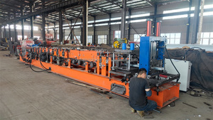 Tam otomatik galvanizli <span class=keywords><strong>C</strong></span> aşık kiriş rulo şekillendirme makinesi <span class=keywords><strong>C</strong></span> 80-300 boyutları çekirdek Motor bileşeni inşaat için kullanılır - Product Image 4