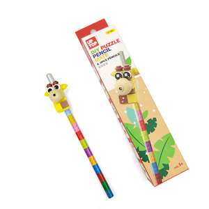Nouvelle papeterie promotionnelle fournitures <span class=keywords><strong>crayon</strong></span> topper pince à griffes bricolage animal puzzle blocs porte-<span class=keywords><strong>crayon</strong></span> Clips - Product Image 2