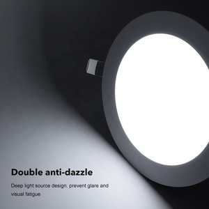 Le bureau d'intérieur de plafond de puissance élevée allumant 3w plat rond 4w 6w 9w 12w 15w 18w 24w a enfoncé le voyant mince mené - Product Image 2