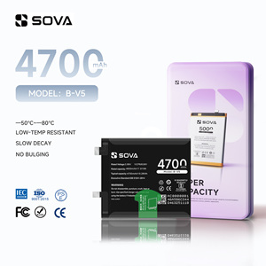 SOVA B-<span class=keywords><strong>V5</strong></span> 4700mAh 3.89V <span class=keywords><strong>แบ</strong></span><span class=keywords><strong>ต</strong></span>เตอรี่สมาร์ทโฟนทดแทนสำหรับ <span class=keywords><strong>VIVO</strong></span> S15E <span class=keywords><strong>แบ</strong></span><span class=keywords><strong>ต</strong></span>เตอรี่ลิเธียมไอออน - Product Image 1