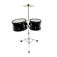 Support OEM/ODM d'usine chinoise : Double caisse claire 8+10 pouces avec cymbale et support