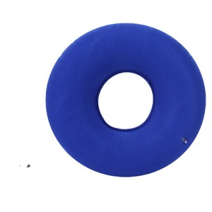Anti Bedsore Air Cushion Round Inflatable Seat <b>Pad</b> <b>For</b> Elderly Wheelchair Use Blue - Product Image 1