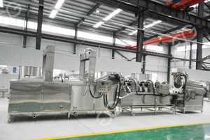 Máquina automática de procesamiento de patatas fritas, línea de procesamiento de patatas fritas cruzadas a pequeña escala, 60 Kg/H - Product Image 5