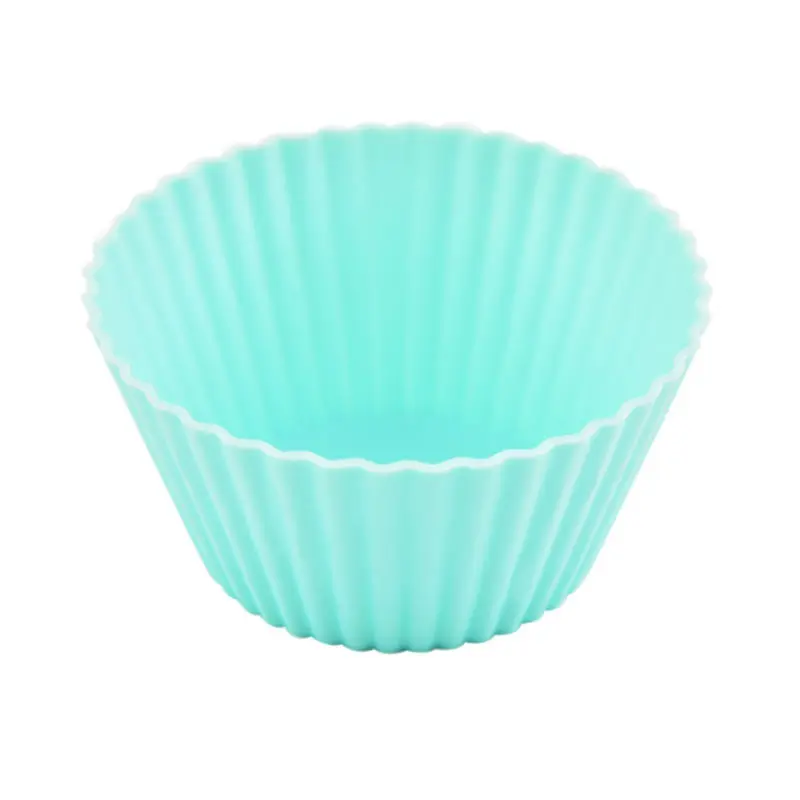 Set stampo per torta in Silicone a forma rotonda Muffin Cupcake stampi da forno cucina cottura Bakeware Maker strumenti per decorare torte fai da te