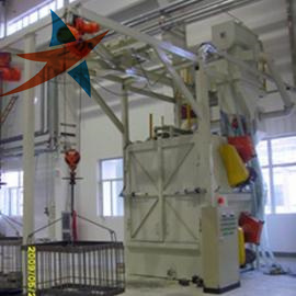 Hiệu quả cao tự động không có không khí bắn nổ máy làm sạch cho bánh xe hợp kim bao gồm cả động cơ bơm động cơ chuỗi Spinner bắn - Product Image 3