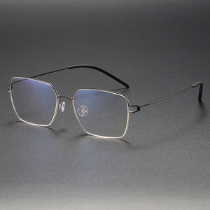 Kính mắt gọng titan GUILLAUME dành cho nữ, kiểu dáng tròn cổ điển, gọng kính mắt titan dành cho nam, mắt kính mới - Product Image 4