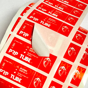 Tùy chỉnh tự dính An Ninh Làm xáo trộn rõ ràng <span class=keywords><strong>VOID</strong></span> cảnh báo băng dài bài móc áo lỗ không thấm nước bóng bao bì nhãn - Product Image 4