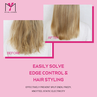 Cera para Peinar en Barra de Alta Calidad en Oferta, Muestras Gratis, Cera para Controlar los Bordes del Cabello para Hombres y Mujeres, Marca Privada Personalizada
