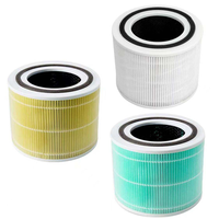 Filter HEPA H13 Pengganti Baru Efisiensi Tinggi Karbon Aktif Bertenaga USB Ramah Lingkungan Permeabilitas Tinggi Efisiensi 99,95%