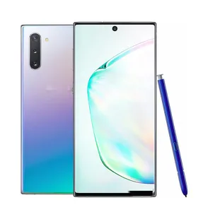 Ponsel Samsung Note10, Ponsel Bekas Tidak Terkunci 1080X2280 Piksel 6.3 Inci Grosir untuk Samsung Note10