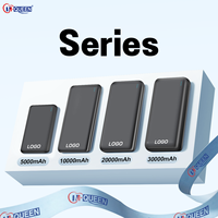 Batería Portátil Externa de 30000mAh 20000mAh 10000mAh 5000mAh con Doble USB Tipo C y Carga Rápida para Viajes y Camping