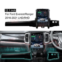 Pemutar Dvd Mobil Android 12.1 Inci, Radio Mobil Layar Lebar untuk Ford Ranger 2016-2021 Mobil dengan Carplay dan Android Auto