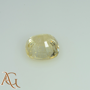 พลอยแซฟไฟร์สีเหลืองธรรมชาติ รูปทรงคุชชั่น เจียระไนเหลี่ยมเพชรพลอย สำหรับทำเครื่องประดับ ราคาโรงงาน รับรองคุณภาพ ขนาด 3 มม. ถึง 7 มม. - Product Image 4