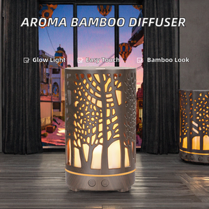 <span class=keywords><strong>Diffusore</strong></span> di Aromi con Oli Essenziali 2026 Nuova Tecnologia, Umidificatore con Luce LED per Casa, Hotel, Auto - Design in Plastica Ecologica - Product Image 2